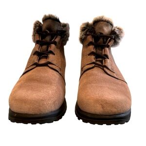 Cobbie Cuddlers‎ Suede Leather Ankle Boots Size 6